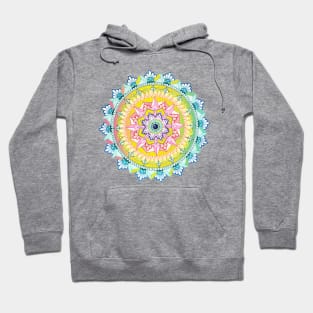 Soft Color Mandala Hoodie